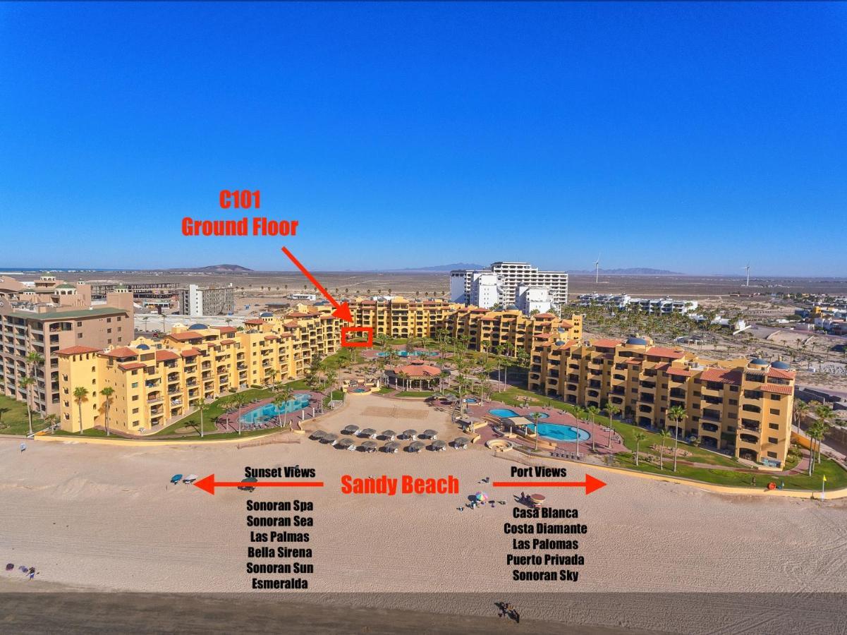 Princesa De Penasco Condo C101 Sandy Beach Puerto Peñasco المظهر الخارجي الصورة